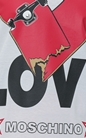 LOVE MOSCHINO-Tricou cu imprimeu